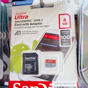Thẻ nhớ chính hãng Sandisk 4GB